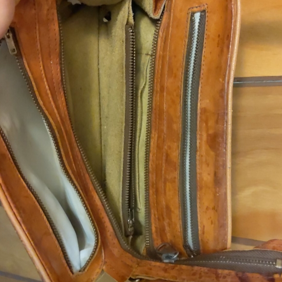 Vintage leather purse - Picture 3 of 5
